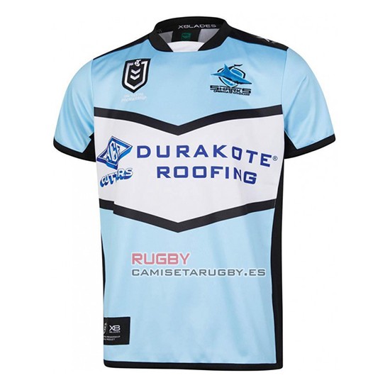 Camiseta Cronulla Sutherland Sharks Rugby 2019 Local